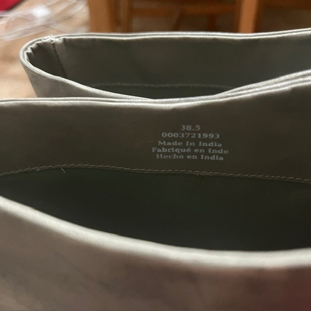 Free People Brooks High Tall Boots Leather Chunky Platform Lug Sole‎ 38.5 / 8 - Picture 9 of 10